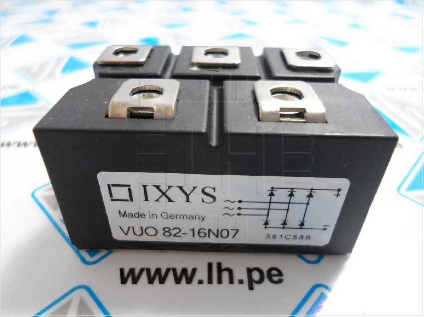 VUO82-16NO7    Diode Rectificadores en puente 3PHS RECT BRIDGE 1600V