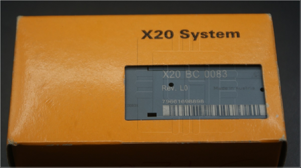 X20BC0083                Digital Control ETHERNET POWERLINK & X20 PS 9400 X20