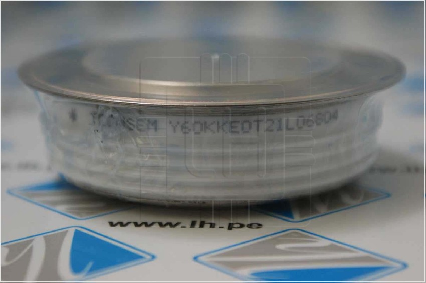 Y60KKE            Thyristor de capsula 1750A,  800-1800V, 18 kA Techsem