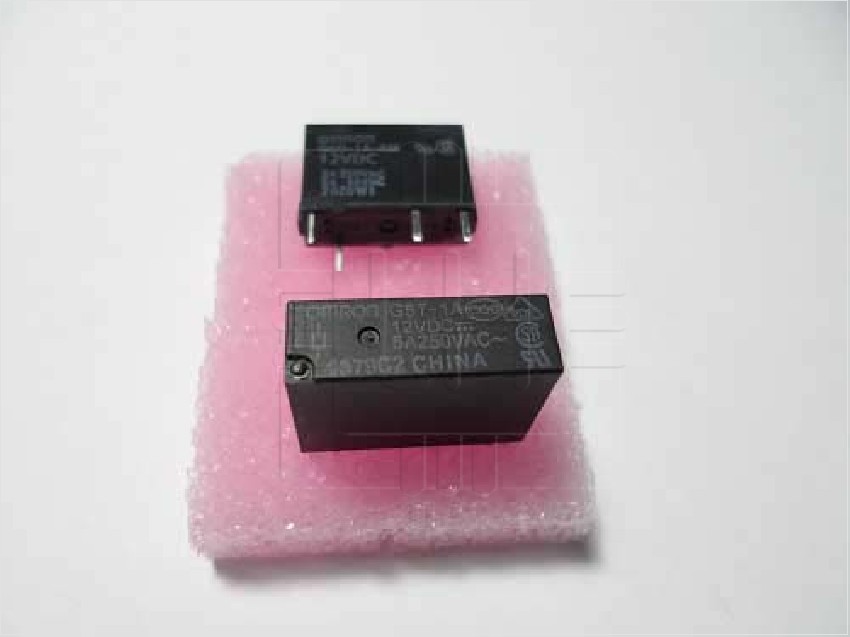 G5T-1A 12VDC G5T-1A DC12     RELAY PWR SPST-NO 5A 12VDC PCB, 4 PINES