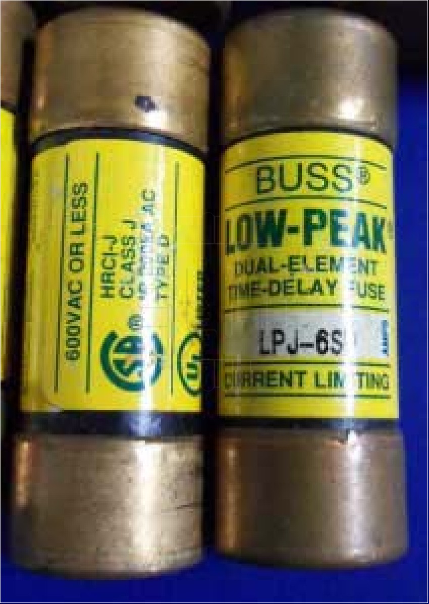 LPJ-6SP      FUSE 6A, 600VAC, TIME DELAY, CLASS J