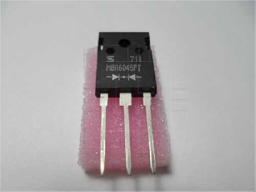 MBR6045PT DIODE ARR SCHOTTKY 45V 60A TO3P