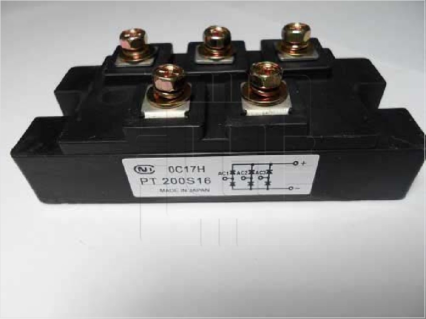 PT200S16    Bridge Rectifier 200A 1600V 3-Phase No Isolation Barri