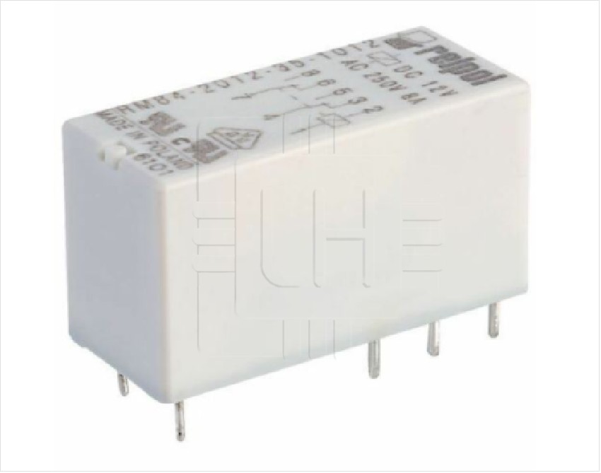 RM84-2012-35-1005        Relay Miniatura, DPDT, Bobina 5VDC, 8A/250VCA ,8A/24VCC