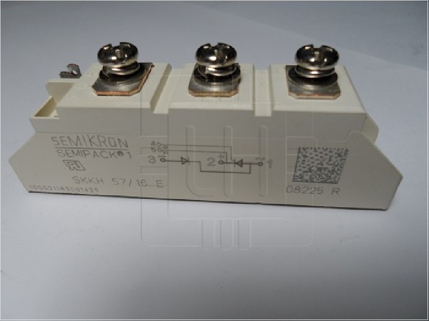 SKKH 57/16 E - THYRISTOR MODULE, 55A, 1.6KV, A 47